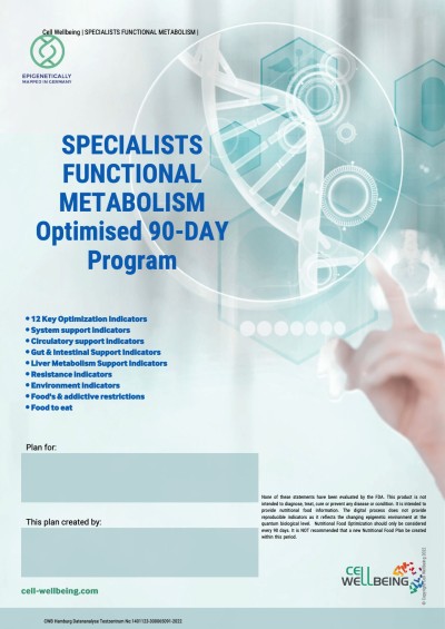 Functional Metabolism Report Cover